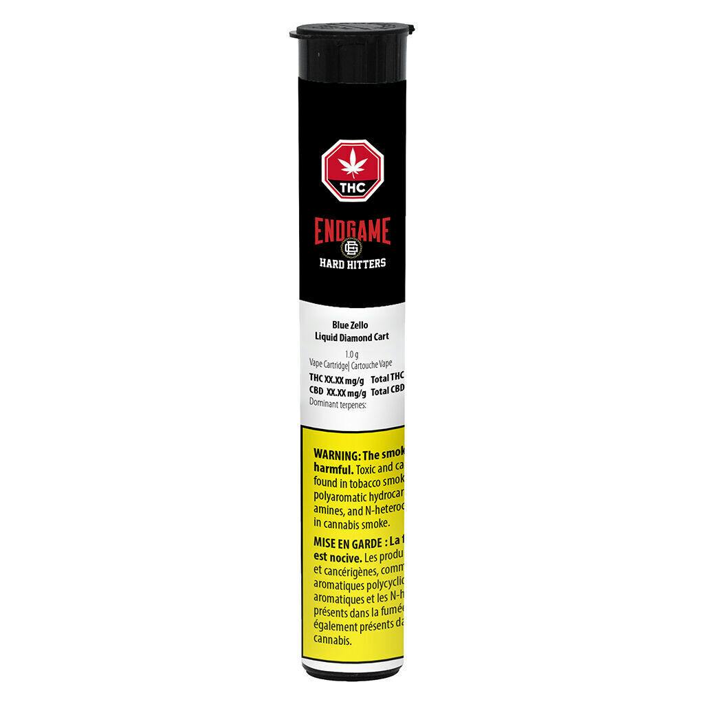 Hard Hitters Blue Zello Liquid Diamond 510 Thread Cartridge - 1g