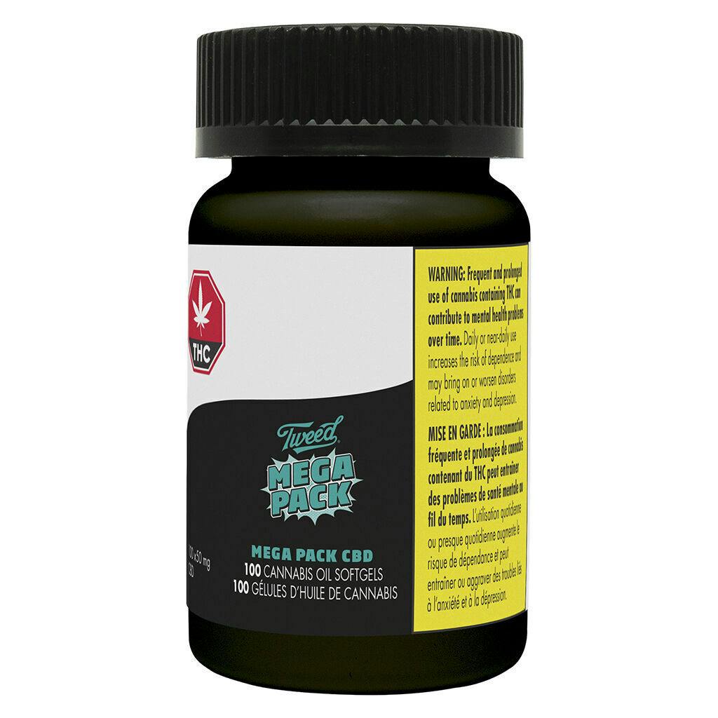 Mega Pack CBD 50mg - 100 caps
