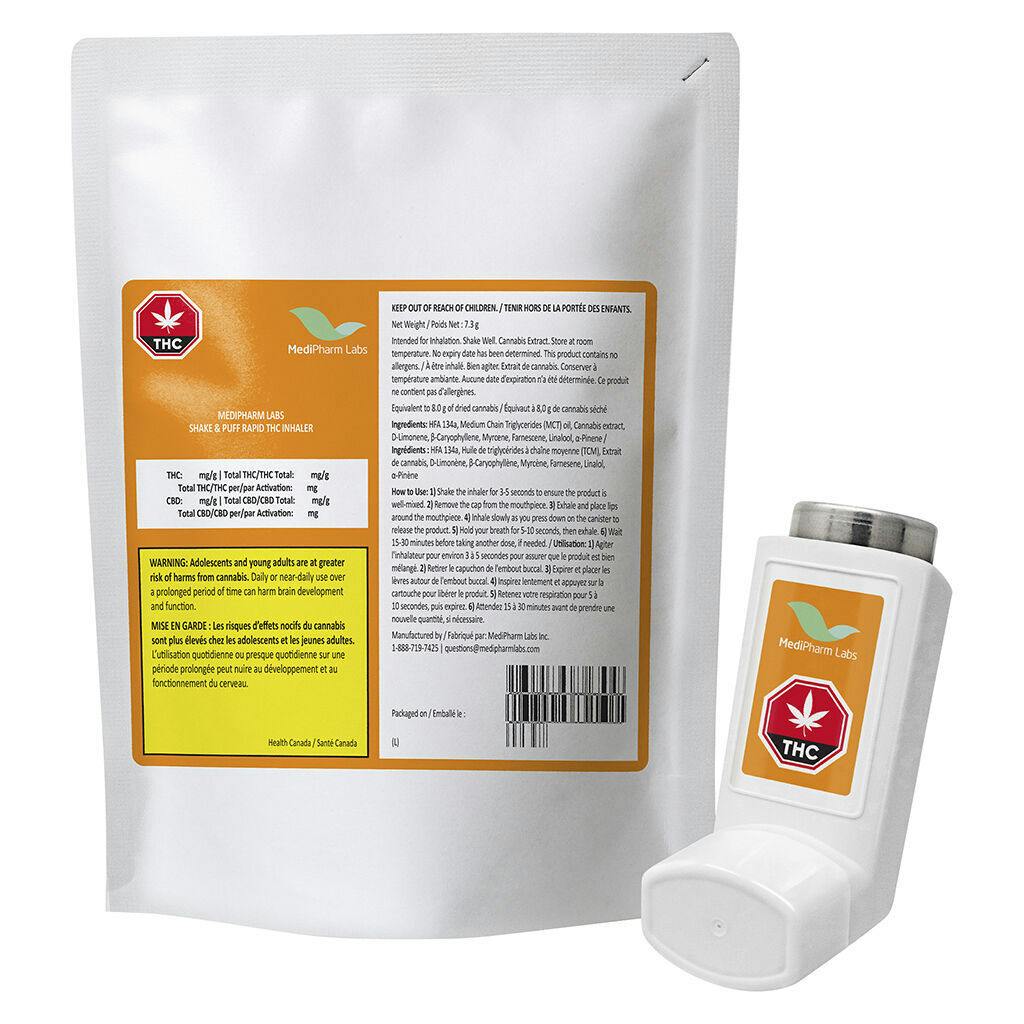 Shake & Puff Rapid THC Inhaler - 7.3g