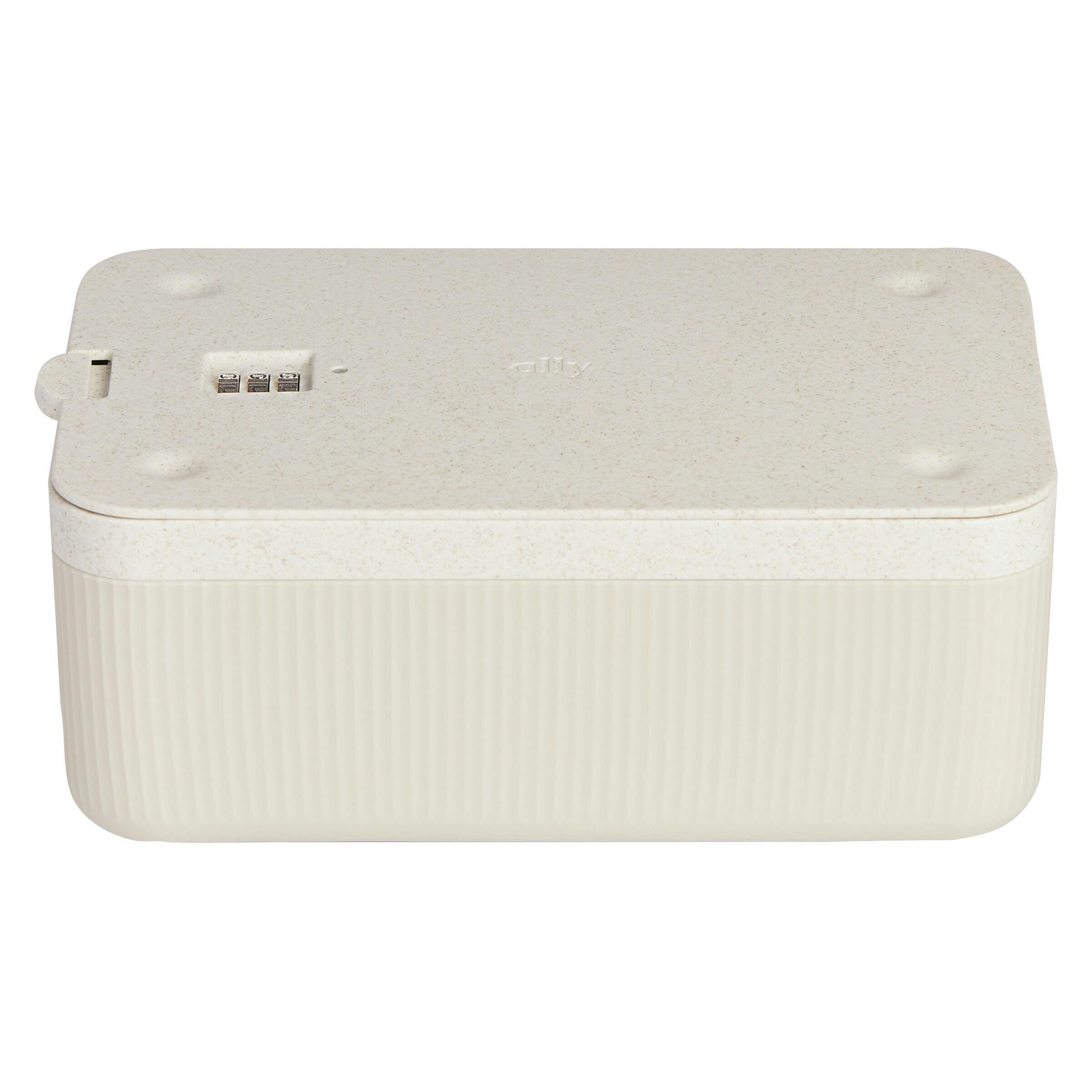Ally Lockable Storage - Cream