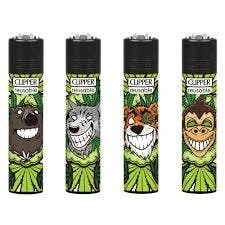 Lighters - Classic Large - Smiling Animals