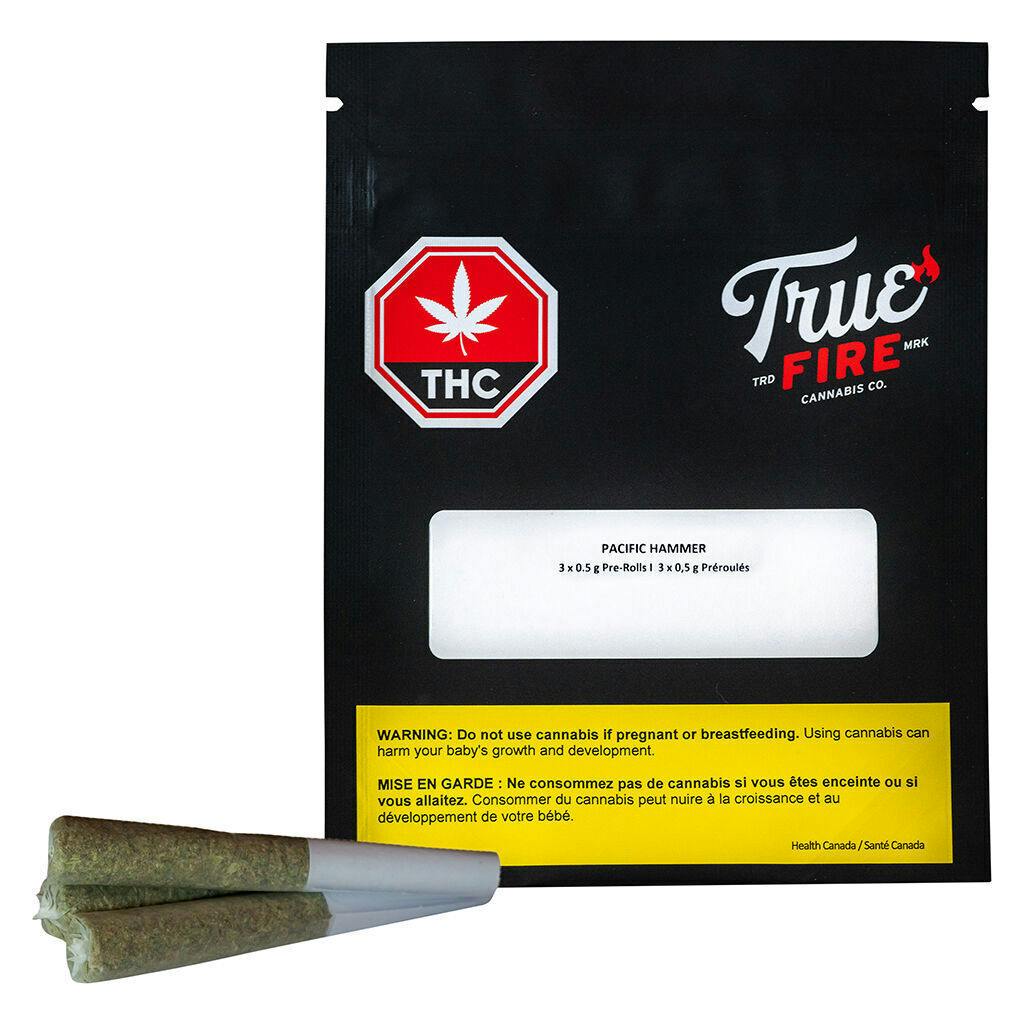 Pacific Hammer Pre-Rolls - 3x0.5g