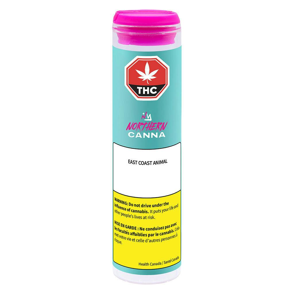 East Coast Animal Pre-Rolls - 5x0.5g