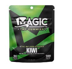 Magic | Kiwi | Infused Gummies | 200mg | Hybrid
