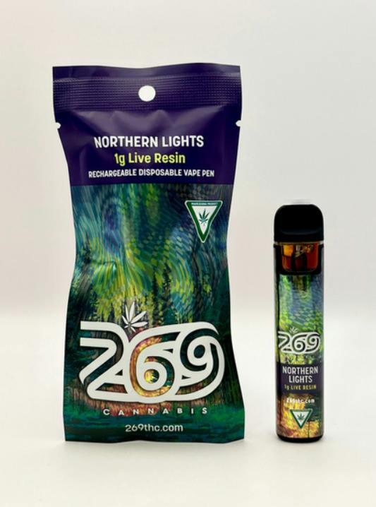 269 Cannabis | Grape Candy | Disposable Vape 1g | Indica
