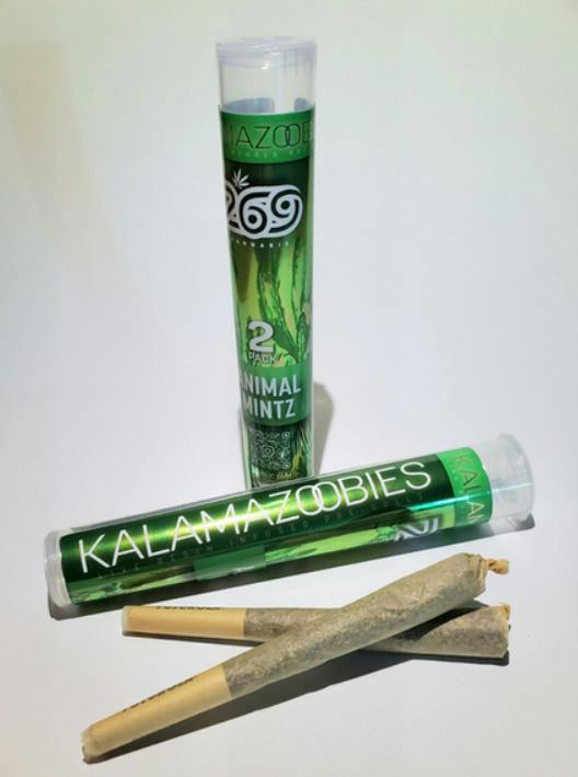269 Cannabis | Kalamazoobies | Pink Runtz | Infused Pre-Roll 2g | Hybrid