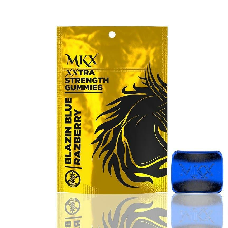 MKX Gummies 200mg - BLAZIN BLUE RAZPBERRY