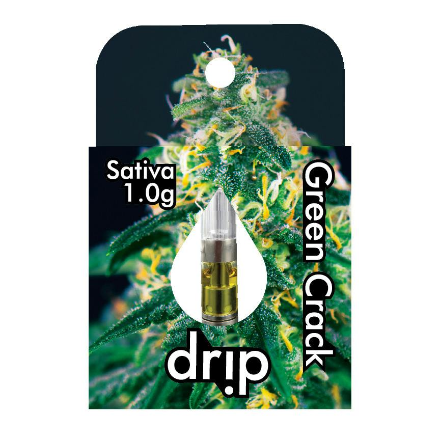 Drip | Green Crack | Vape Cart | 1g | Sativa