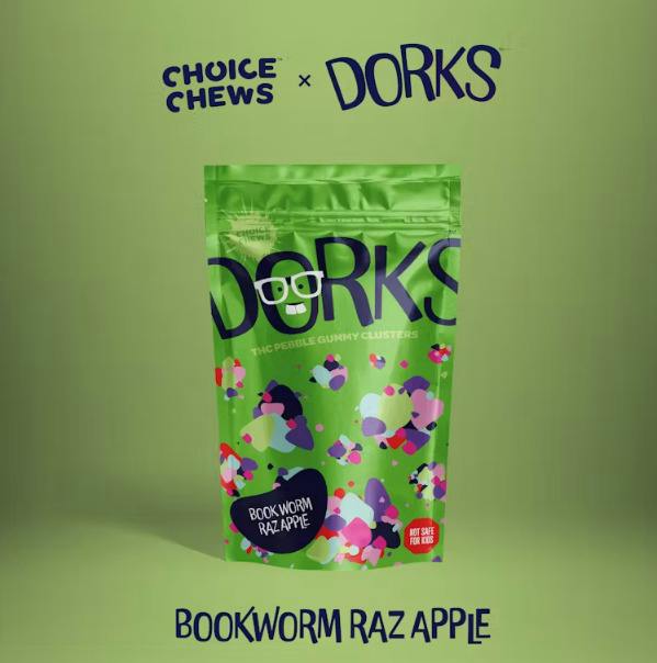Dorks | Book Worm Raz Apple | Infused Edibles | 200mg | Hybrid