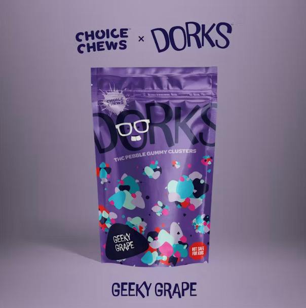 Dorks | Geeky Grape | Infused Edibles | 200mg | Indica