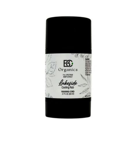 BC Organics | Cooling CBD Rub | 1500mg CBD | Cooling Stick