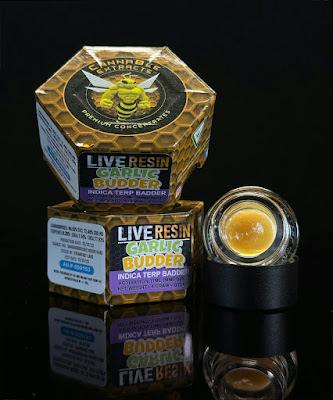 Canna Bee | Garlic Budder | Live Resin Terp Badder | 1g | Indica