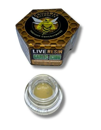 Canna Bee | Jar Jar Sinks | Cured Resin Concentrate | 1g | Indica