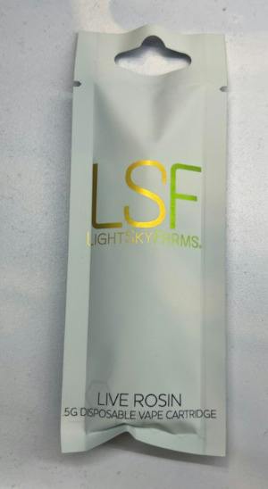 Light Sky Farms | MAC | Live Rosin Disposable Vape | 0.5g | Hybrid