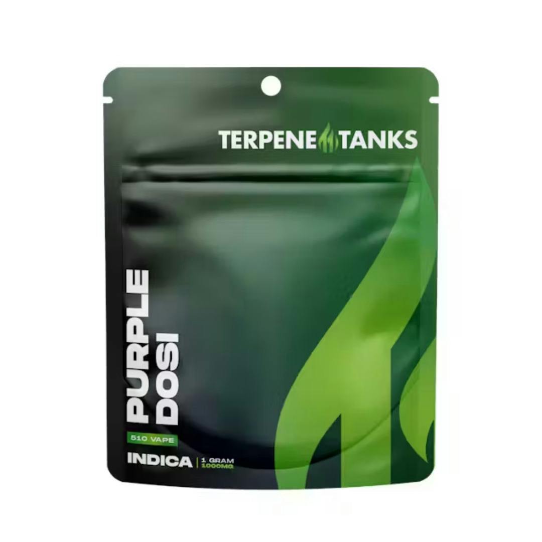Terpene Tank | Purple Dosi | Vape Cart | 1g | Indica