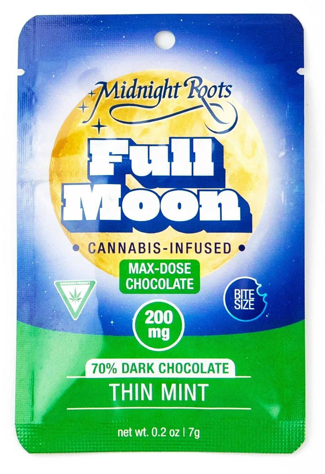 Midnight Roots | Full Moon | Thin Mint | Dark Chocolate | 200 mg