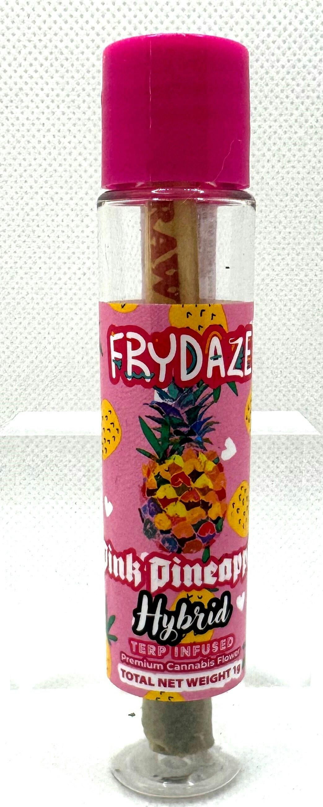 Frydaze | Pink Pineapple | Terp Enhanced Pre-roll | 1g | Hybrid