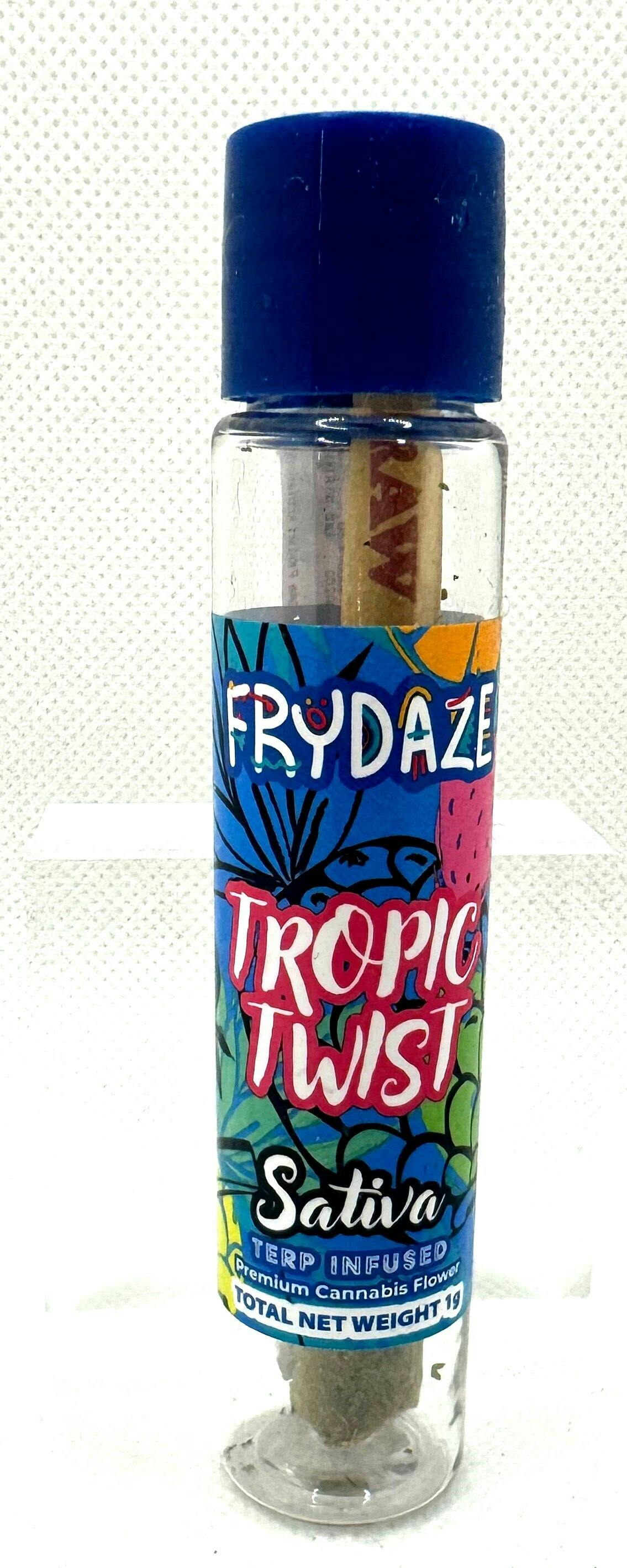 Frydaze | Tropic Twist | Terp Enhanced Pre-roll | 1g | Sativa