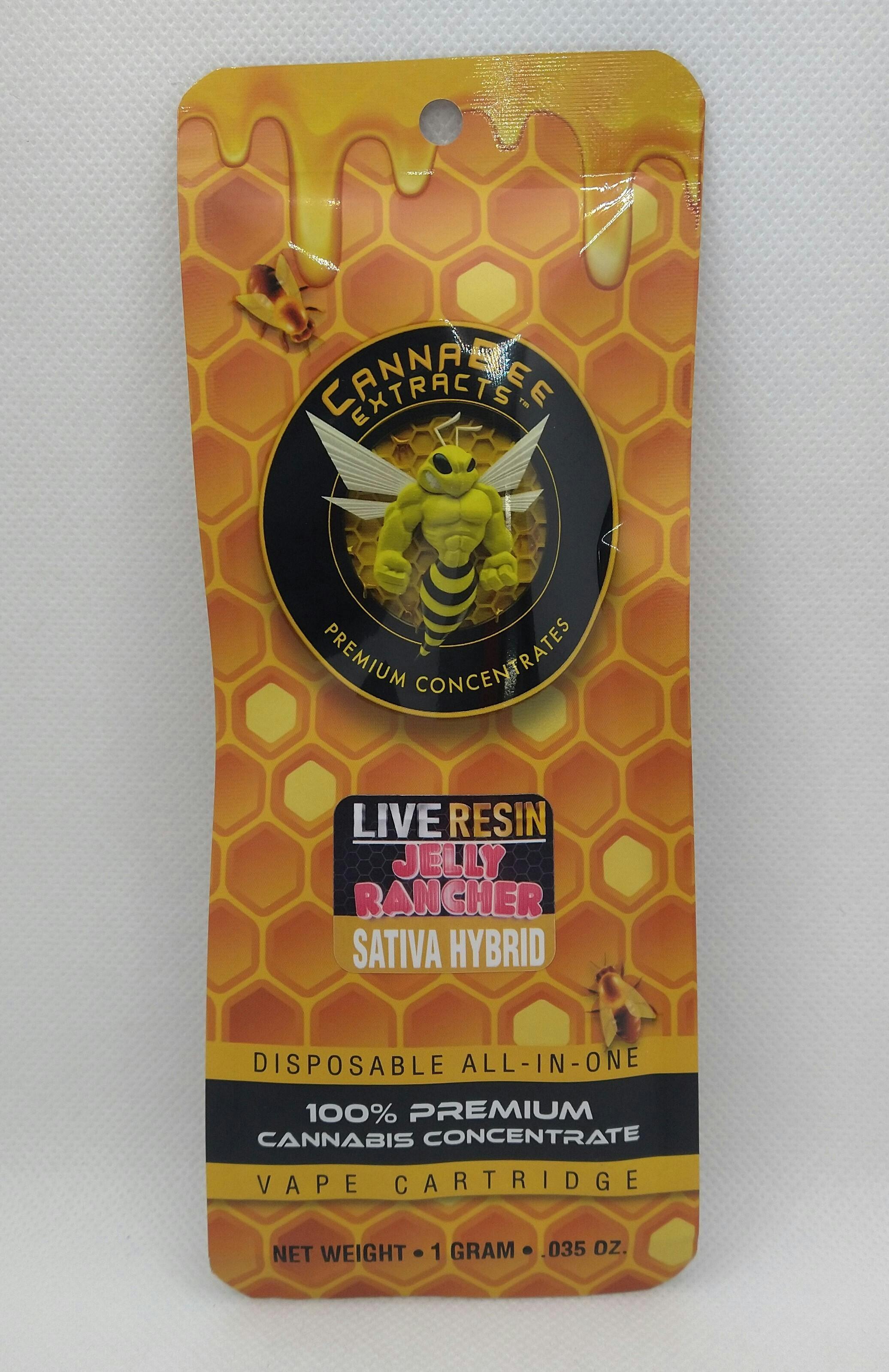 Canna Bee | Dirty Taxi | Live Resin Disposable | 1g | Sativa