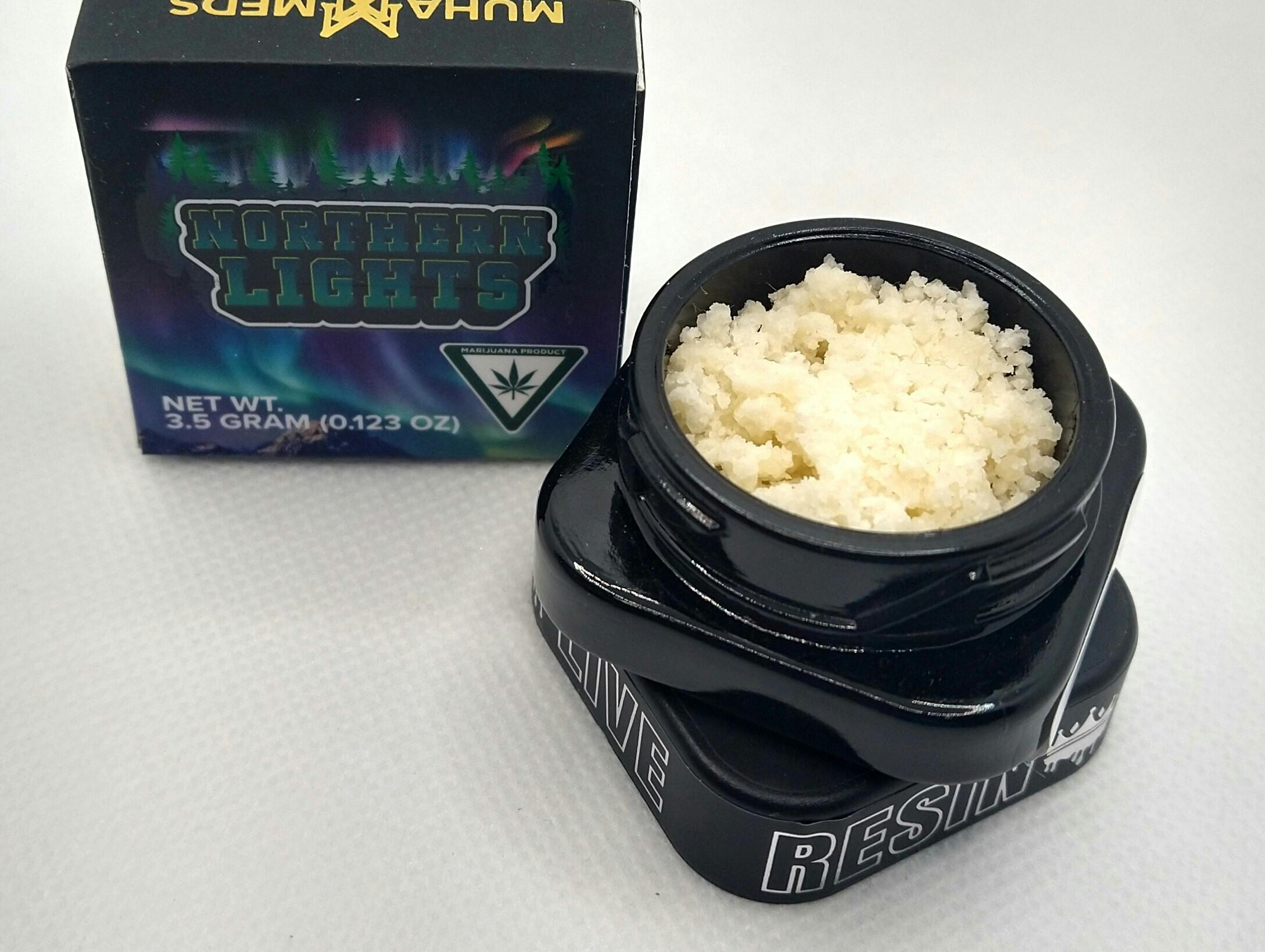 Muha Meds | Northern Lights | Live Resin Concentrate | 3.5g | Indica