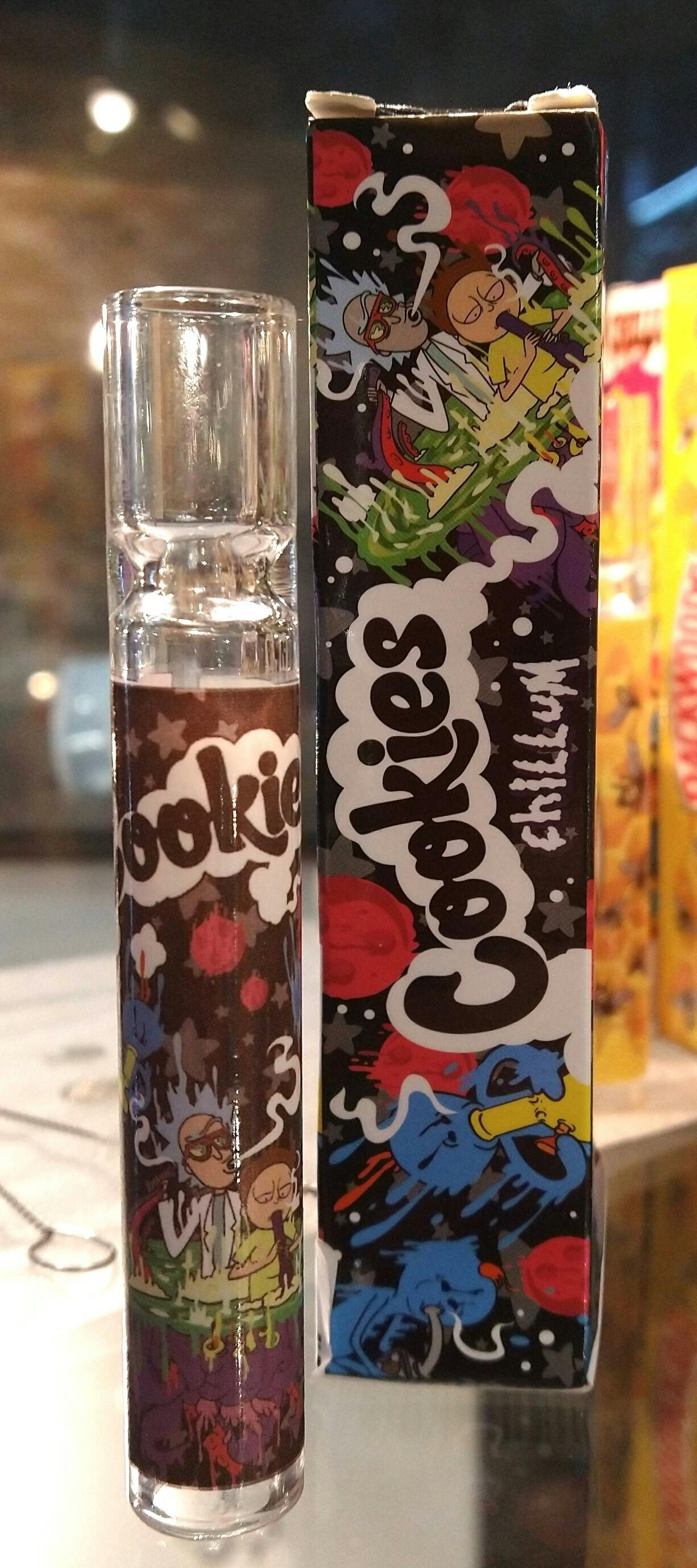 Cookies | Glass Chillum | 4 Inches