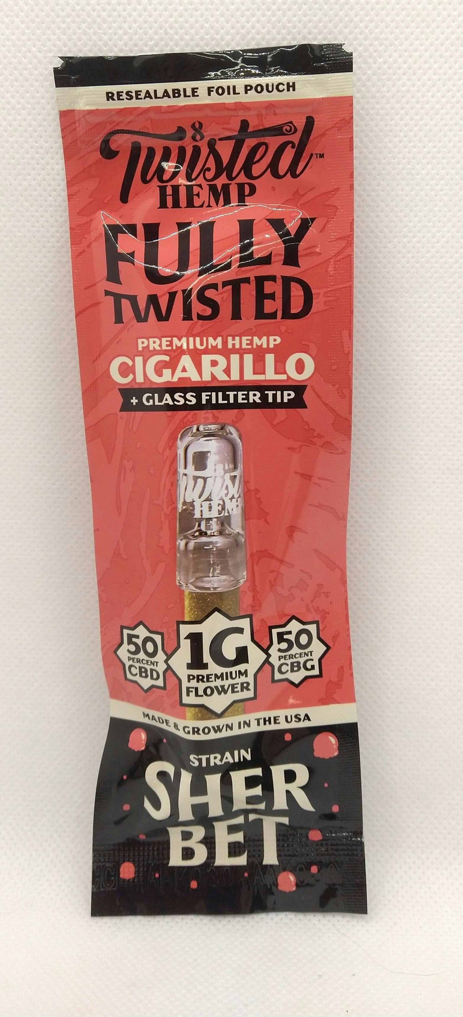 Twisted Hemp | Sherbert | One Pack with Tip