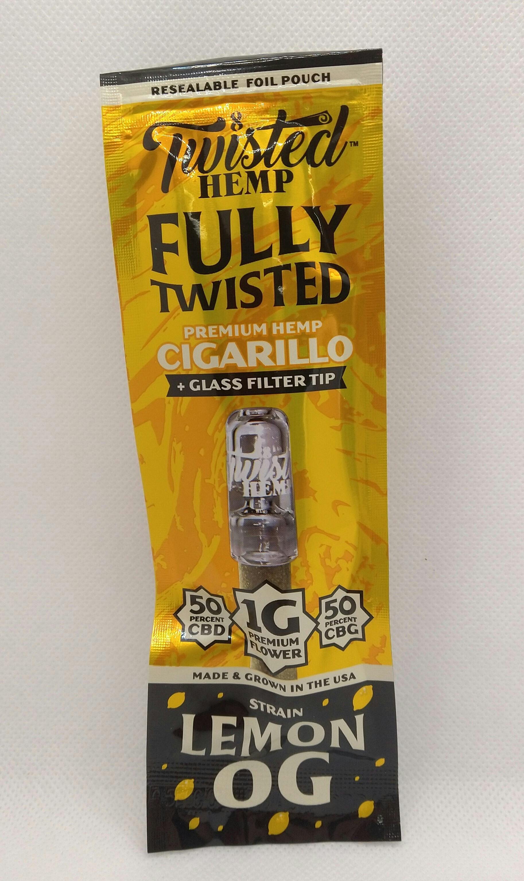 Twisted Hemp | Lemon OG | One Pack with Tip