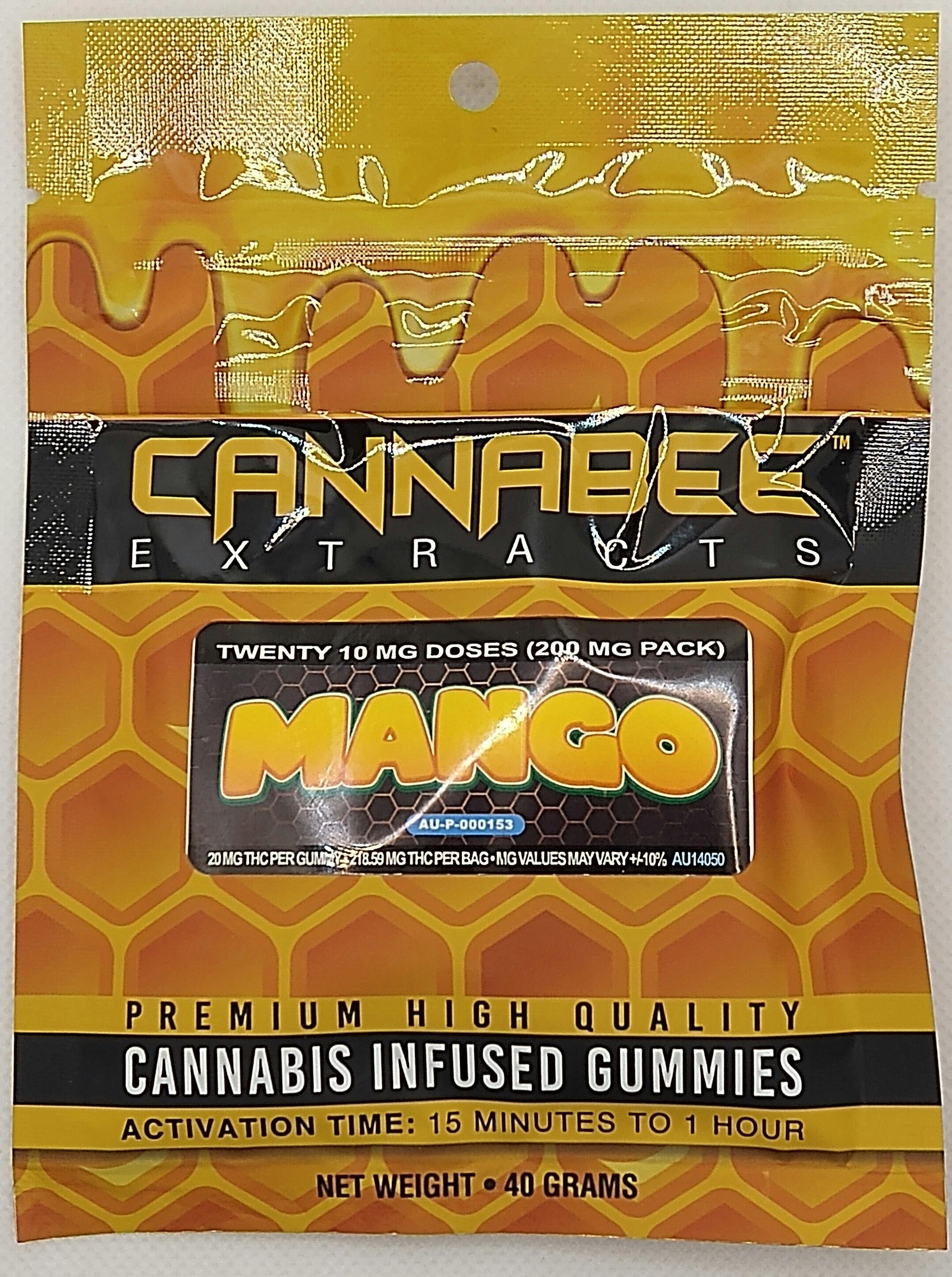 Canna Bee | Mango | Full Spectrum Infused Edibles | 200mg | Hybrid