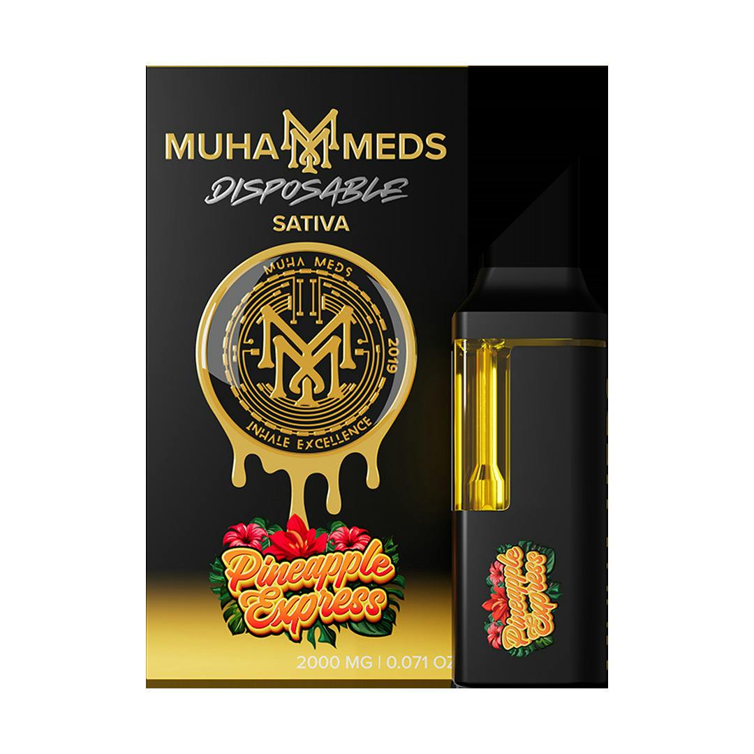 Muha Meds | Pineapple Express | Disposable Vape | 2g | Sativa