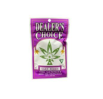 Dealer's Choice | Tart Berry | Infused Gummies | 200mg | Hybrid