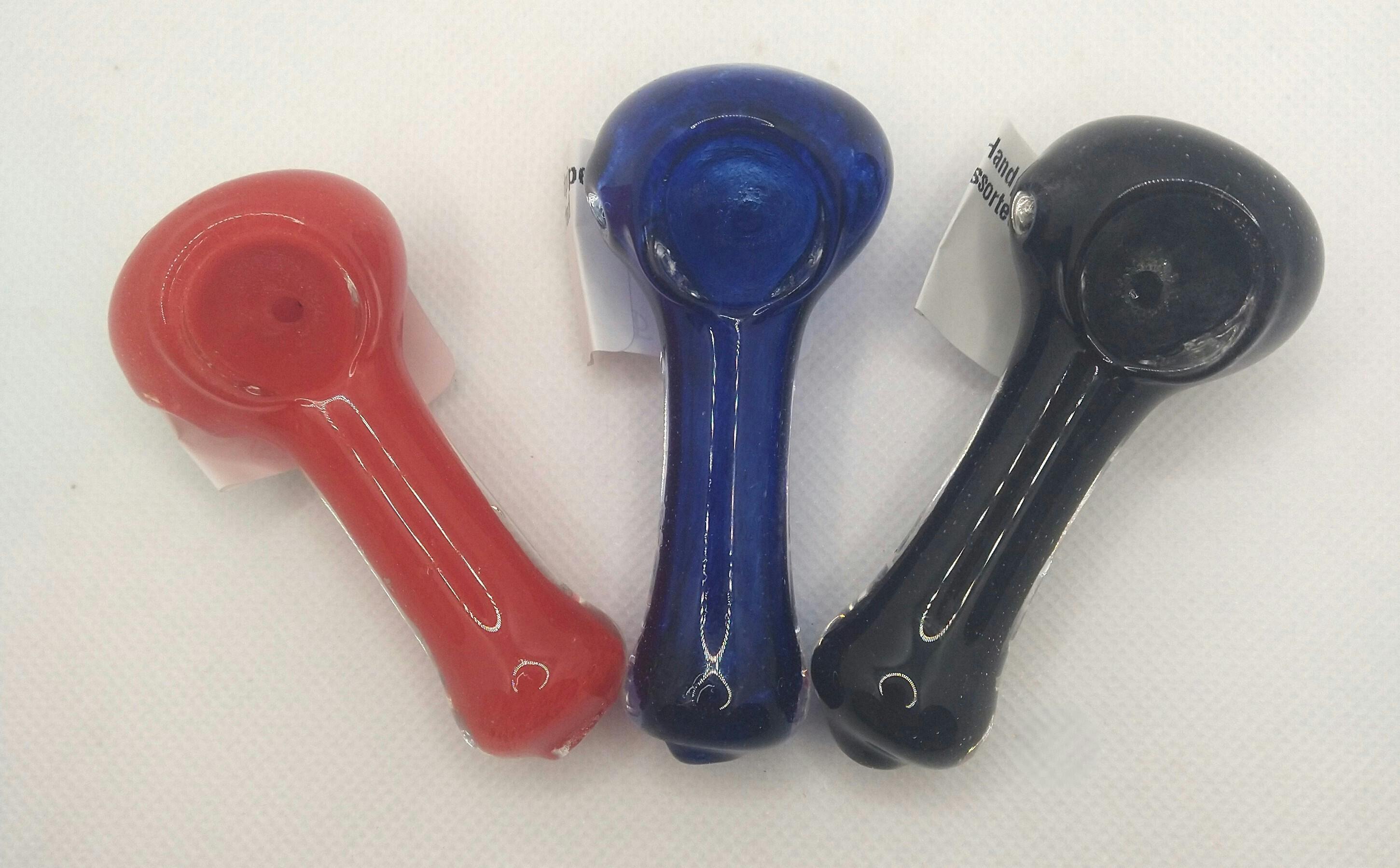 2.5" Glass Handpipe | Glass | Assorted Colors