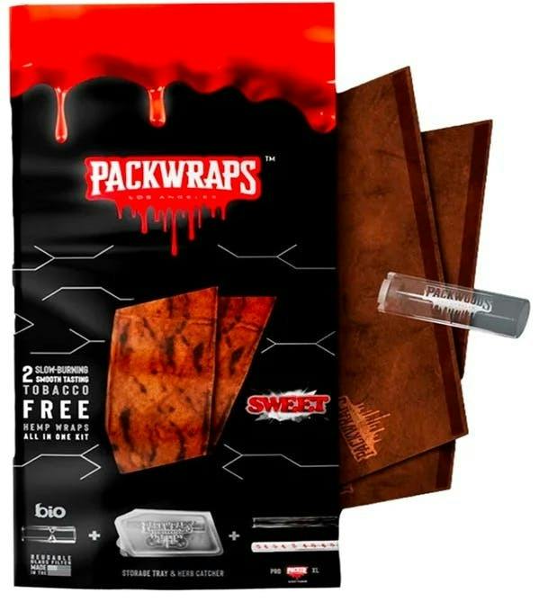 Packwraps | Hemp Wraps | Two Pack pouches | Sweet