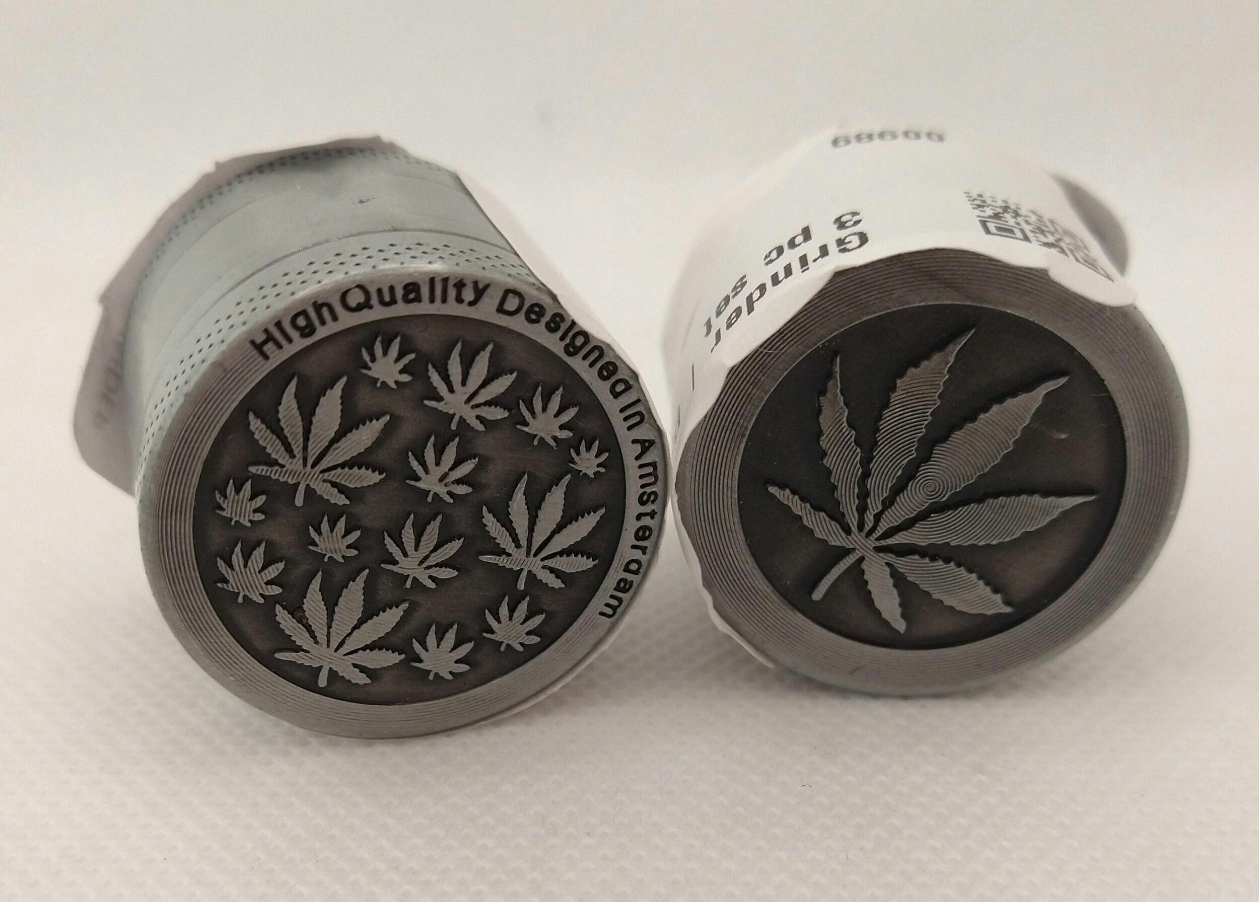 Grinder | Pot Leaf | 3 pc set