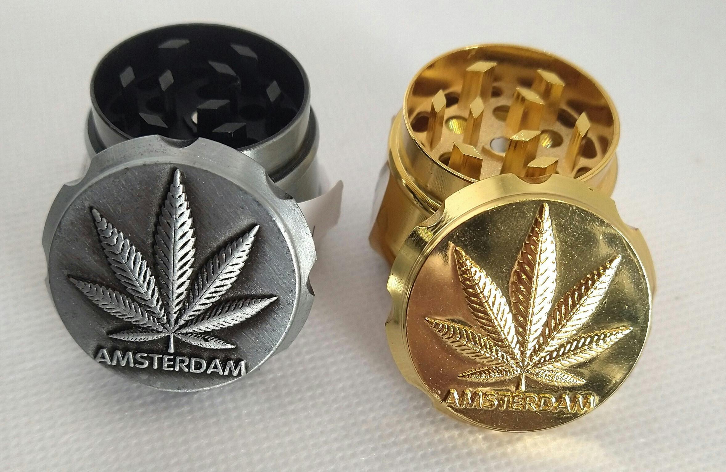 Grinder | Amsterdam Stamp | 3 pc set