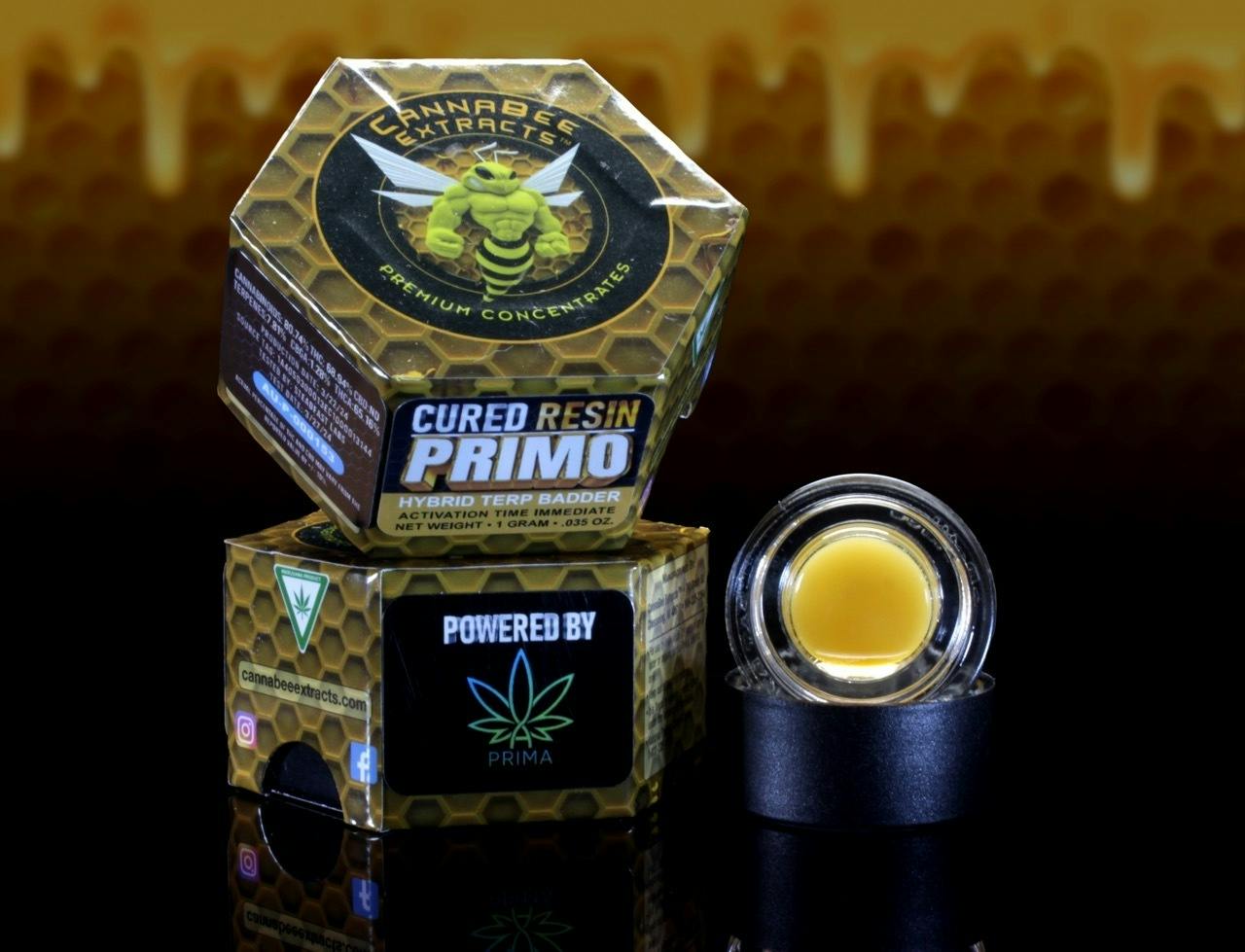 Canna Bee | Primo | Cured Resin Concentrate | 1g | Hybrid