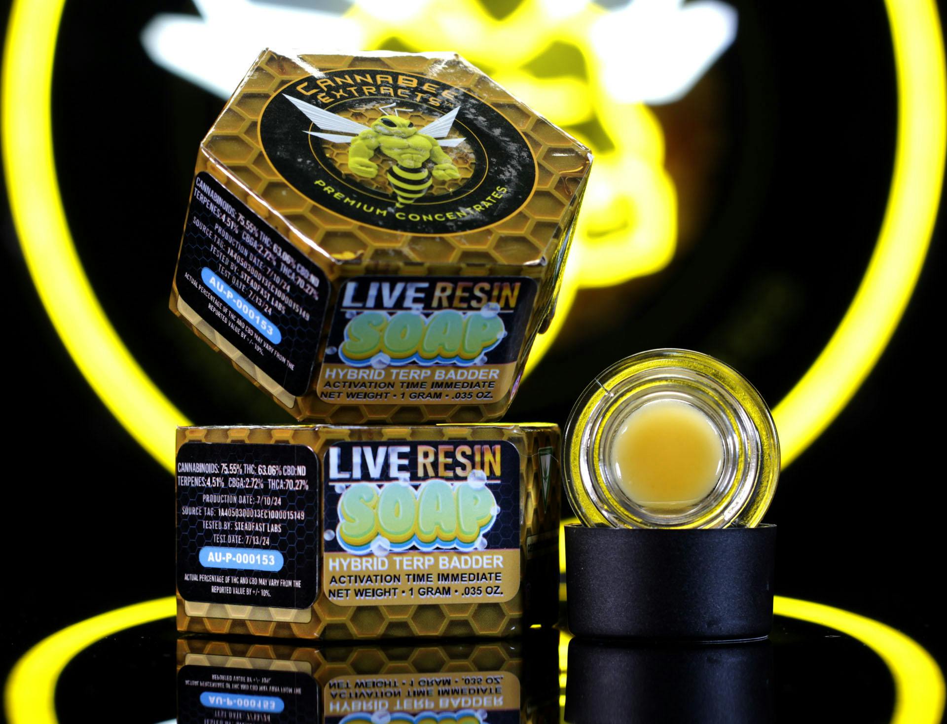 Canna Bee | SOAP | Live Resin Terp Badder | 1g | Sativa