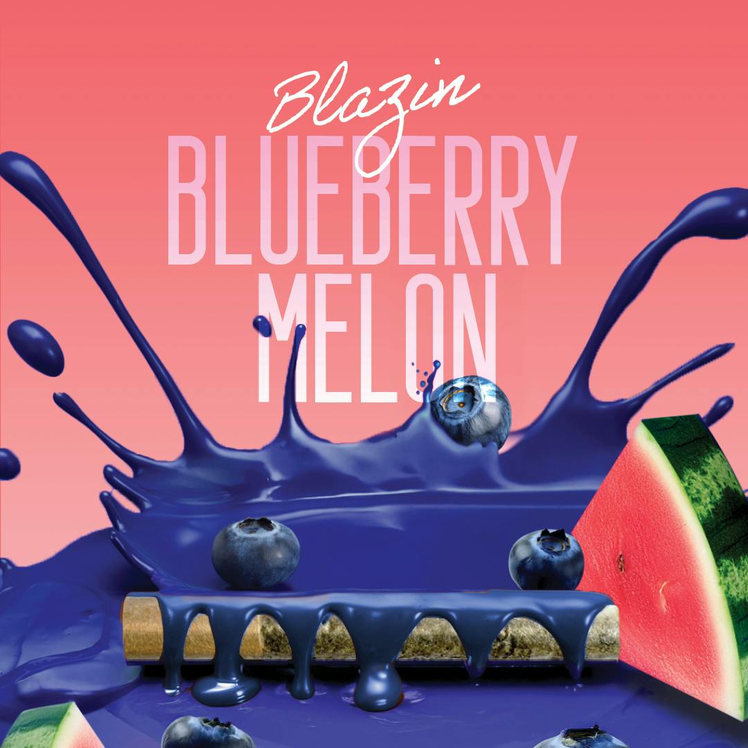 Grasshopper Farms | Blazin Blueberry Melon | 1g | Infused Preroll | Indica