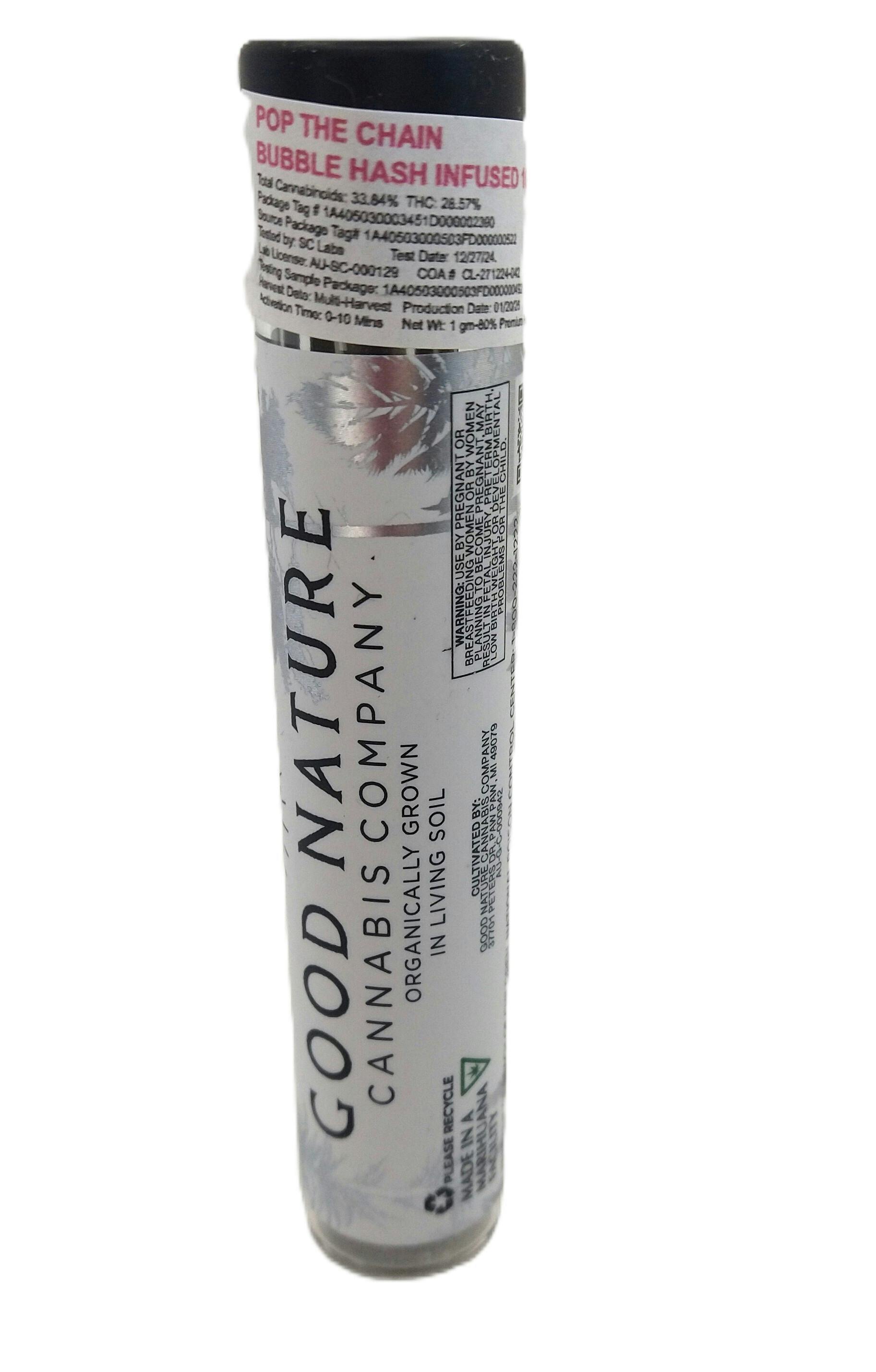 Good Nature | Pop The Chain | Infused Pre-roll | 1g | Hybrid