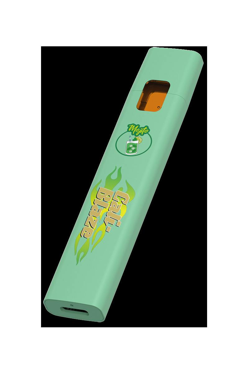Cali Blaze | Mojito | Live Resin Disposable | 1g | Hybrid