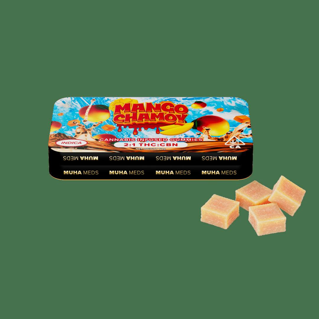 Mambas | Mango Chamoy | Hash Rosin Gummies | 200mg | Hybrid