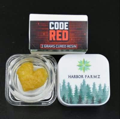 Harbor Farmz | Code Red | Cured Sugar Concentrate | 2g | Indica
