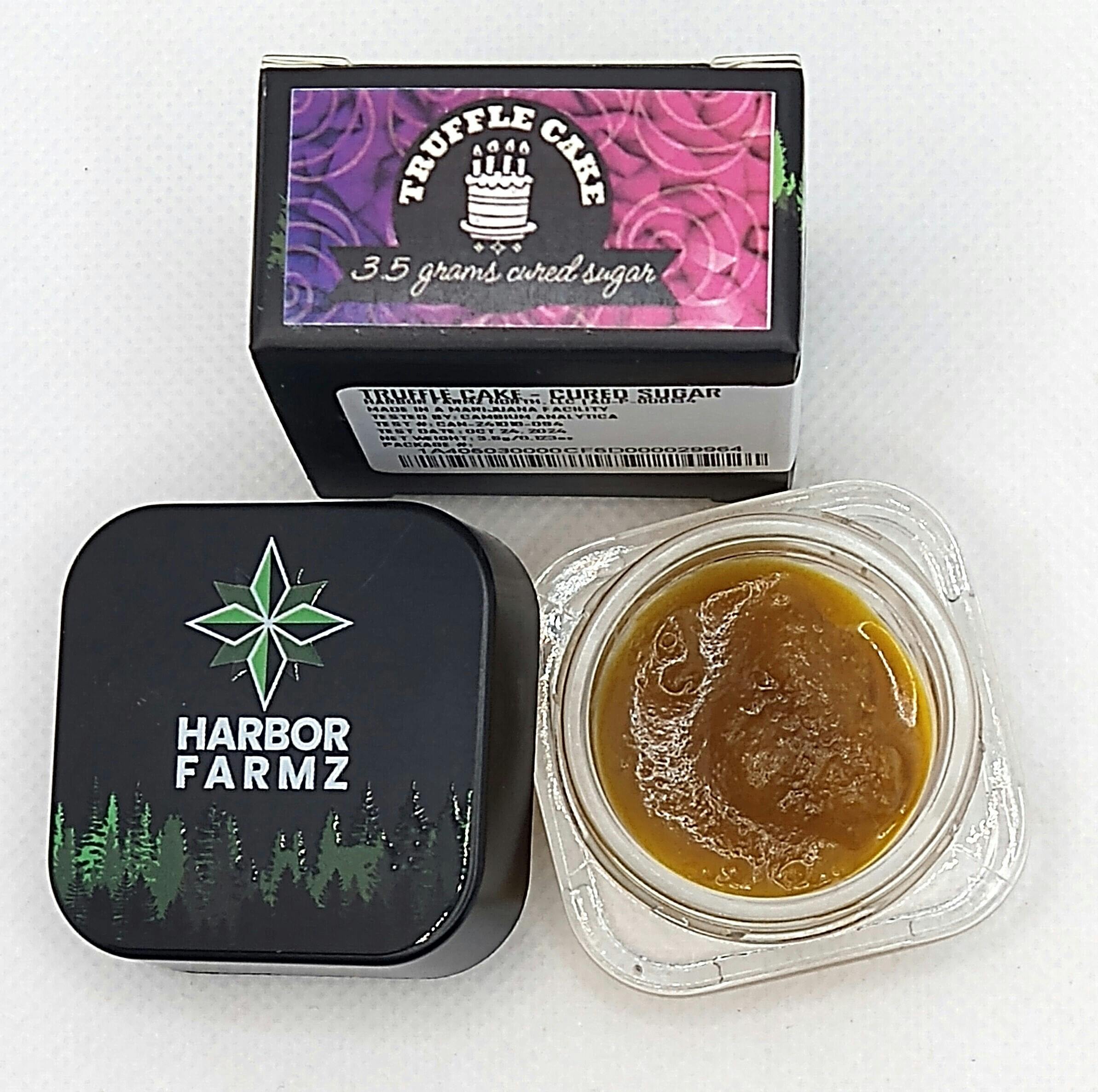 Harbor Farmz | Truffle Cake | Cured Sugar Concentrate | 3.5g | Indica