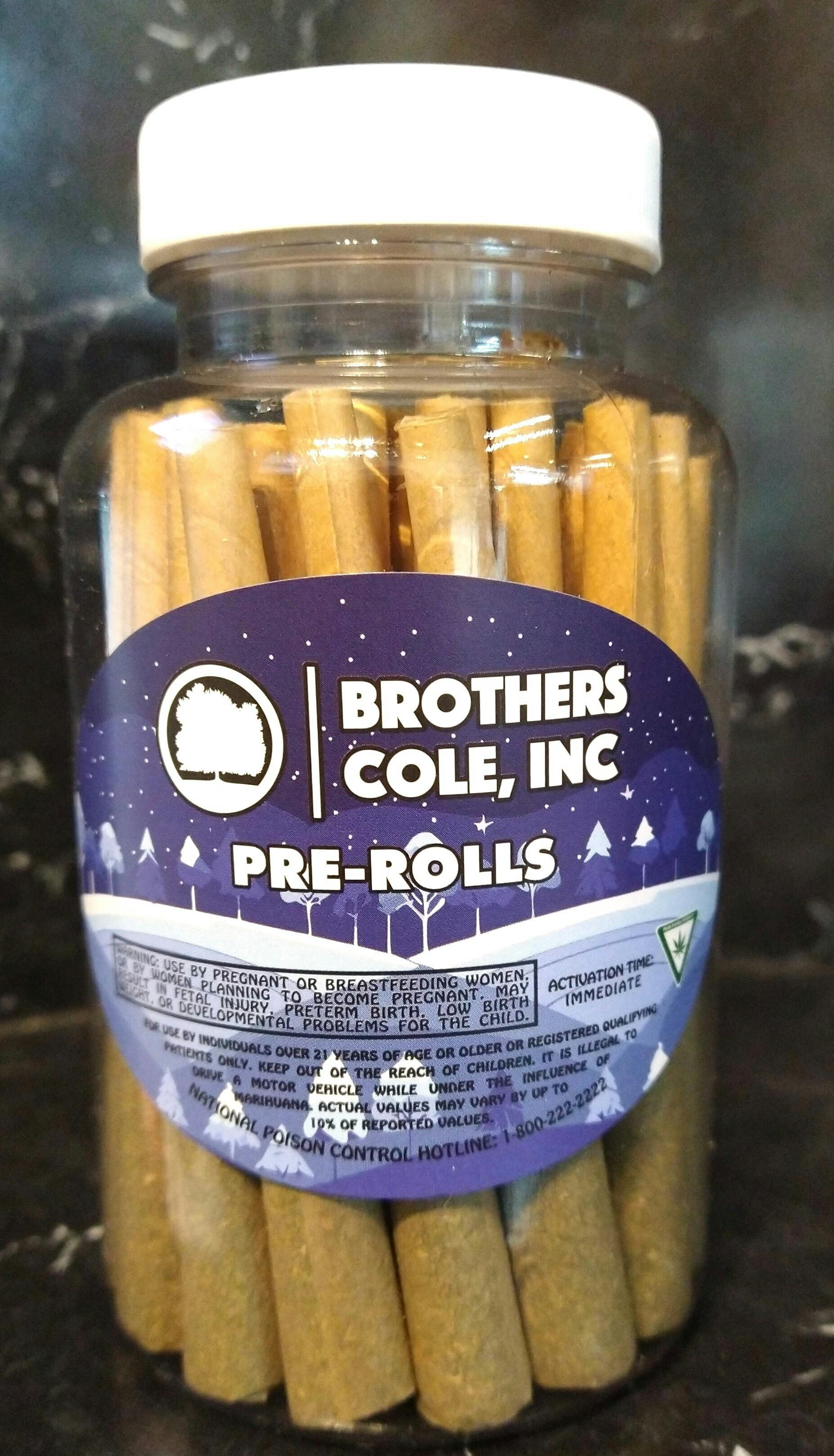 Brothers Cole | Fantasy Land | Pre-roll Pack | 1g x 14 (14g) | Indica