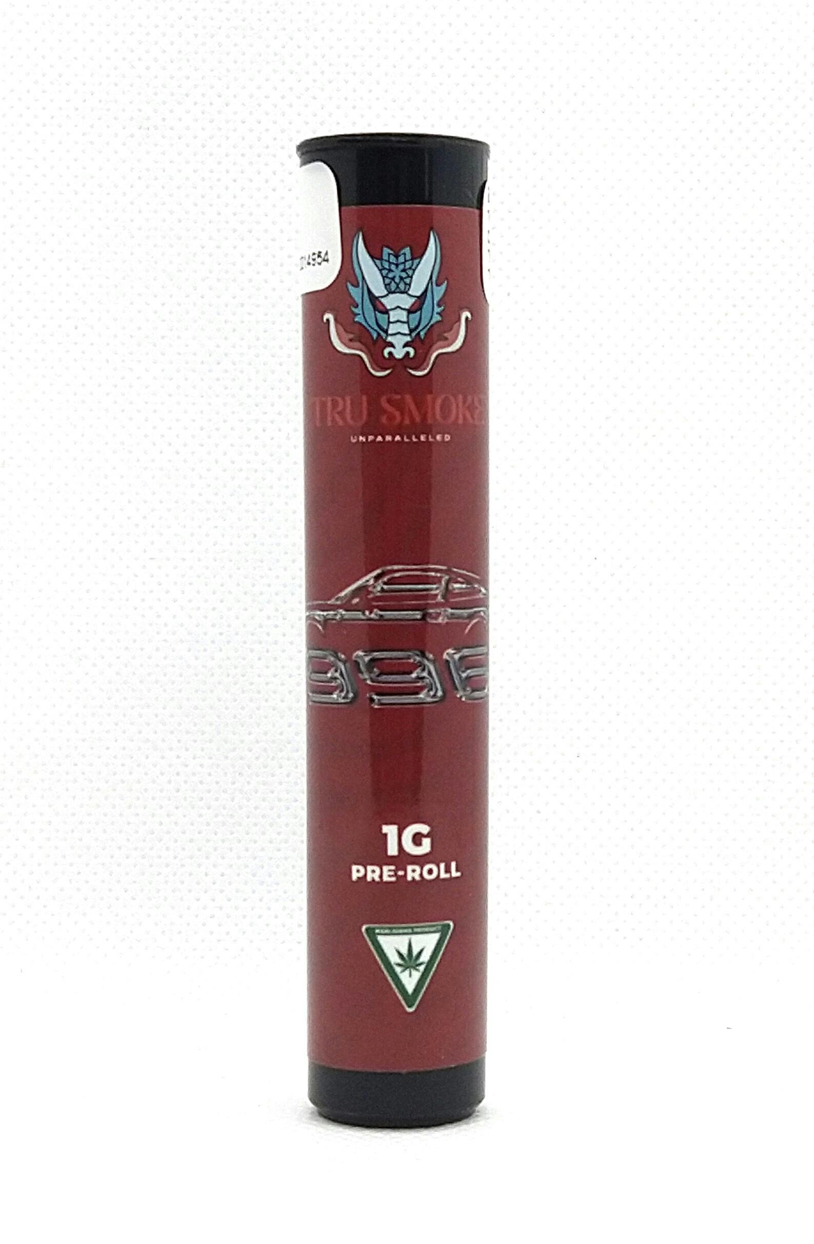 Tru Smoke | 996 | Premium Pre-roll | 1g | Indica