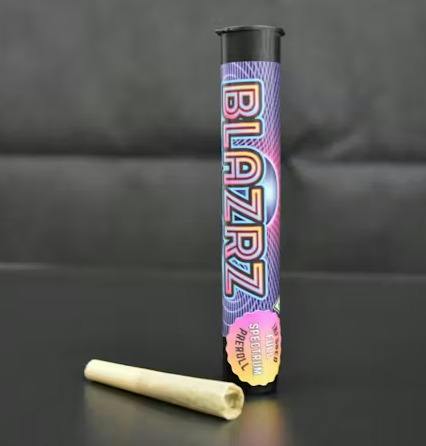 Blazerz | Sour Surge | Infused Pre-roll | 1g | Hybrid