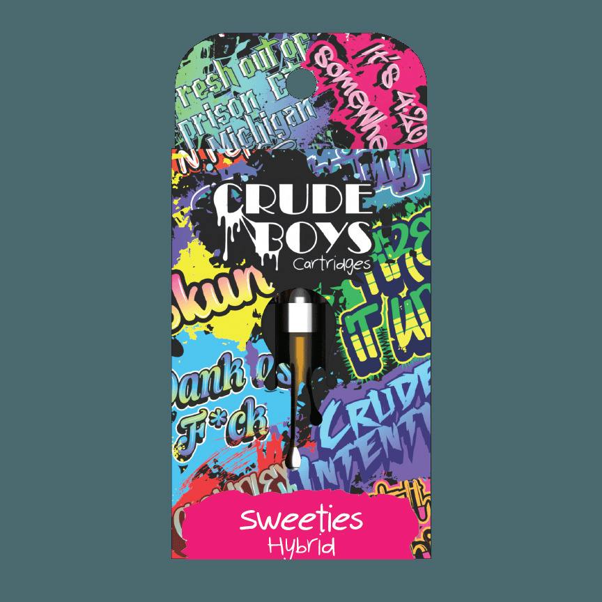 Crude Boys | Sweeties | Vape Cart | 1g | Hybrid