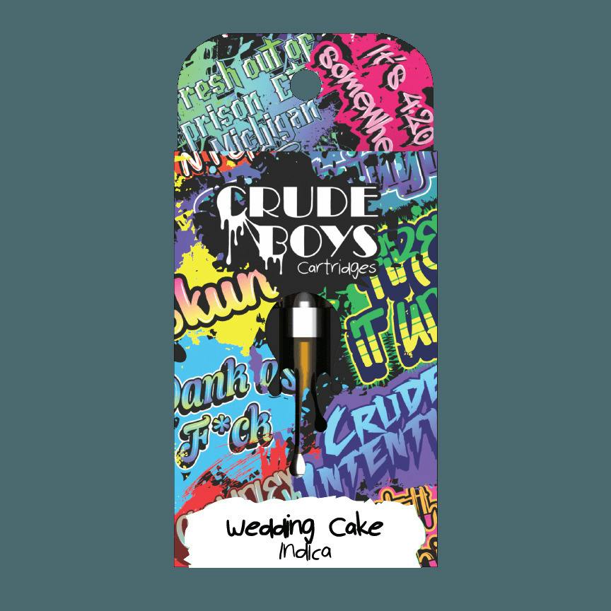 Crude Boys | Wedding Cake | Vape Cart | 1g | Indica