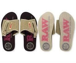 Raw | Sandals W/Rolling Papers Pockets | Size 13
