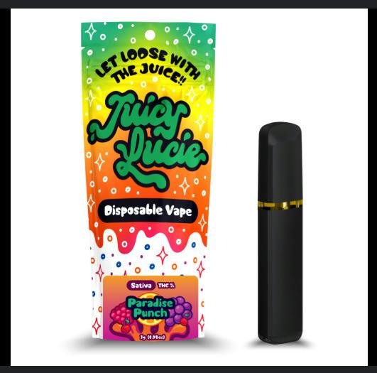 Juicy Lucie | Paradise Punch | Disposable Vape | 1g | Indica