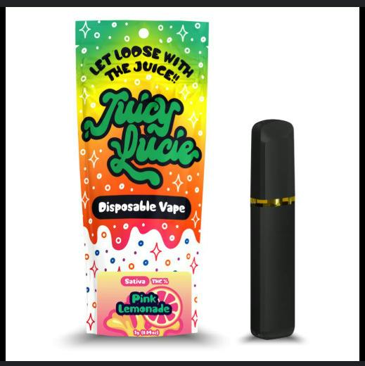 Juicy Lucie | Pink Lemonade | Disposable Vape | 1g | Sativa